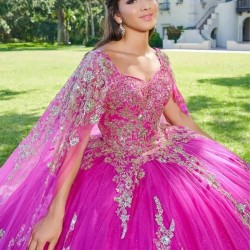 2024 Pink Quinceanera Dresses Gold Lace Appliques Mexican Ball Gown Prom Party Dress Vestidos Butantes 15 anos