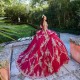 Unique Red Quinceanera Dresses 2024 Sweetheart Birthday Party Princess Sweet 16 Gown With Appliques Pageant Vestidos De 15 Anos