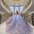 2024 Lavender Lace Flowers Quinceanera Dresses Young Girs Prom Gown Sparkly Cinderella Birthday Princess Vestidos De Sweet 15 Anos16