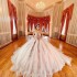 2024 Quinceanera Dresses Off Shoulder Applique Beading Sweet 16 Ruched Ball Gown Dress Prom Gowns Vestido De 15 Anos