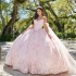 New Pink Quinceanera Dress 3D Appliques Beading Sweetheart Handmade Flower With Cape Ball Gowns Vestidos De 15 Años 2024