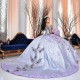 Off The Shoulder Lilac Purple Ball Gown Quinceanera Dress Appliques Birthday Party Gowns Beaded Prom Dresses Vestido De 15 Anos