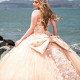 Off the Shoulder Lace Appliques Flower Quinceanera Dresses Sleeveless Sweet 15 Dress Vestidos De Quinceañera