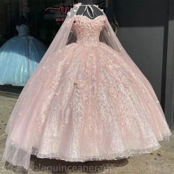 Romantic Scoop Neck Button Ball Gown Wedding Dress 2024 Custom Luxurious Full Sleeve Beaded Crystal Princess Bridal Gown