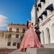 Sparkly Pink Quinceanera Dresses Princess Ball Gowns Simple Design Sweet 16 Birthday Dress Vestidos De 15 Quinceañera