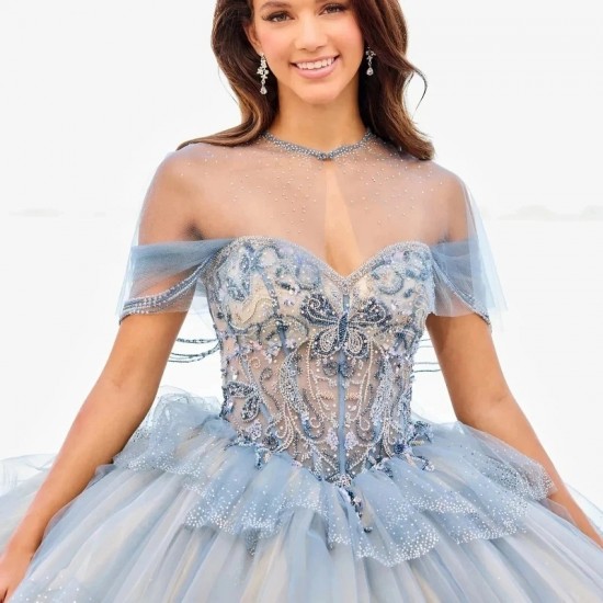 Sweetheart Glitter Crystal Bead Sequined Ball Gown Quinceanera Dresses Off The Shoulder Corset Vestidos De 15 Años Sweet 16