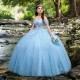 Sweetheart Quinceanera Dress 2024 Princess Flower Applique Lace Vestidos De 15 Años Sweet 16th Birthday Party Ball Gown