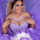 Tulle Lavender Quinceanera Dress 2024 3D Floral Purple Vestidos De 15 Años Ball Gown Sweet 16 Birthday Party Gown Pageant Miss