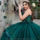 Arabic Royal Blue Prom Dresses Sheer Neck Beading Evening Gowns vestidos de noche Illusion Party Dress