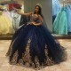 Light Blue Quincenara Dress 3D Flowers Applique Lace Ball Gown With Cape Corset Sweet 16 Vestidos De XV Anos