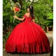 Modern Appliques Birthday Prom Dresses For Girl Off The Shoulder Tulle Custom Made Vestido De 15 Anos Drop Shipping