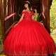 Modern Appliques Birthday Prom Dresses For Girl Off The Shoulder Tulle Custom Made Vestido De 15 Anos Drop Shipping