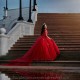 New Red Quinceanera Dress For Sweet 16 Girls Appliques Beads Princess Ball Gown With Cape Birthday Party Gown Vestido De 15