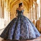 Off The Shoulder Beading Quinceanera Dresses Appliques Sequined Lace Ball Gowns Sweet 16 Vestidos de 15 Anos