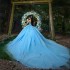 Off The Shoulder Royal Blue Quinceanera Dress 2024 Beaded 3D Flowers Corset Prom Dress Ball Gown Luxury Sweet 16 15