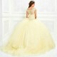 Puffy Tulle Quinceanera Dresses Off The Shoulder Appliques Lace Ball Gowns Sweet 16 Vestidos de 15 Anos