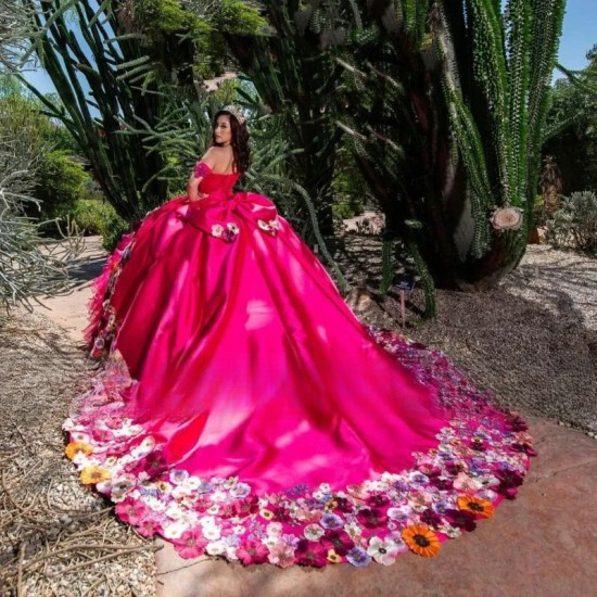 Sweetheart Quinceanera Dress Ball Gowns Appliques Tull Tiered Sweet 16 Dresses Vestidos De 15 Quinceanera