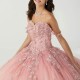 Women’s Pink Quinceanera Dresses Beaded Ball Gown Vestidos De 15 Anos Sweet 16 Birthday Party Fiesta