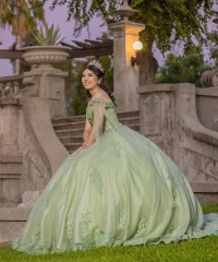 Green Quinceanera Dress