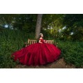 Red Quinceanera Dress