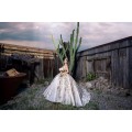 Silver Quinceanera Dress